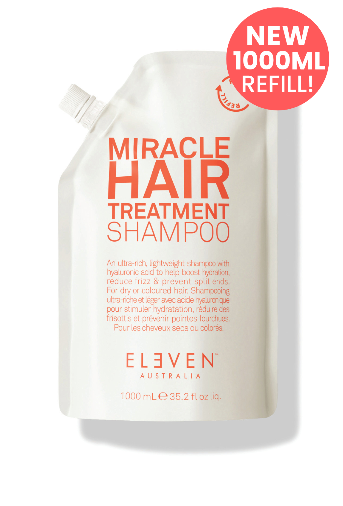 MIRACLE HAIR TREATMENT SHAMPOO REFILL POUCH MIRACLE HAIR TREATMENT SHAMPOO REFILL POUCH