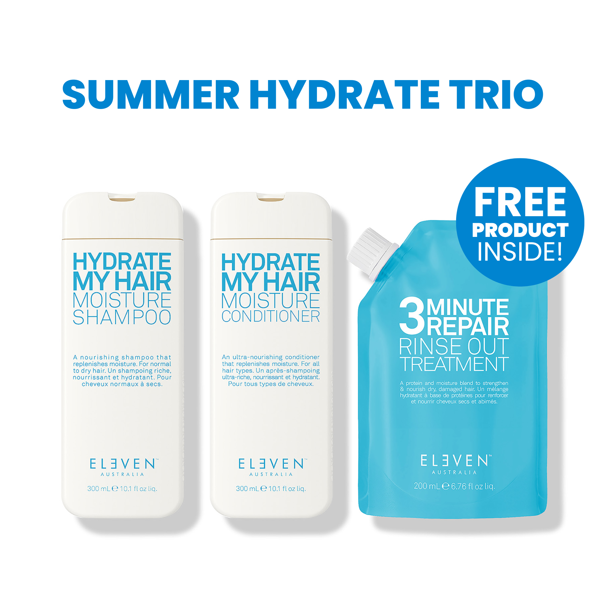 HYDRATE MY HAIR TRIO SUMMER 2026