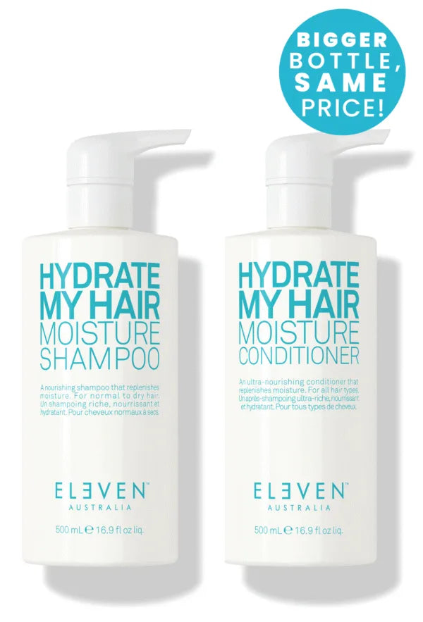 LIMITED EDITION HYDRATE MY HAIR MOISTURE SHAMPOO & CONDITIONER DUO 500ML