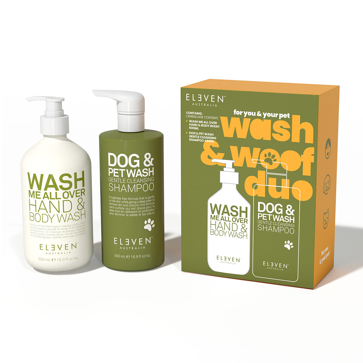 WASH & WOOF DUO